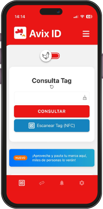 App Avix Agro en acción